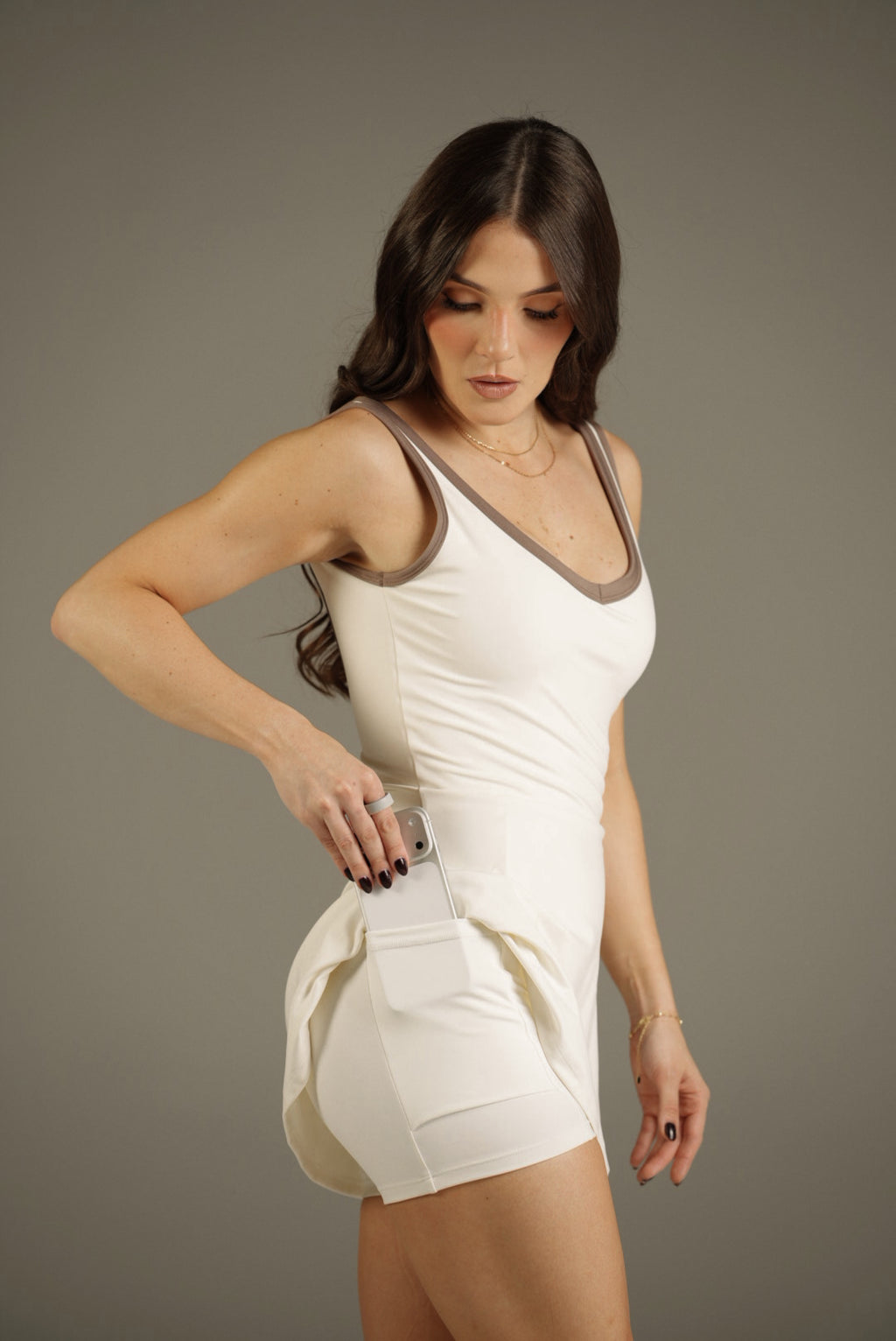 Aura Dress Crudo