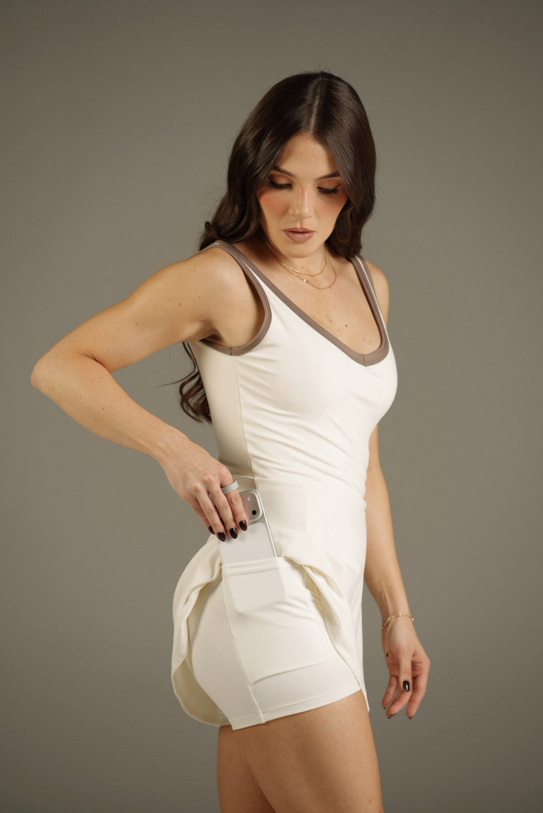 Aura Dress Crudo