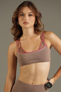 Motion Sport Bra Cocoa Glow