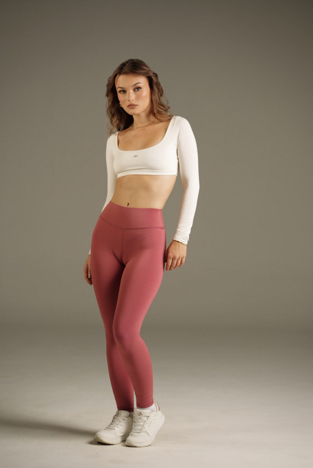 Long Sleeve Crop Crudo