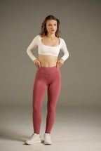 High Waist leggings Sens Deep Rosa
