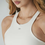 Half Moon Sport Bra Crudo