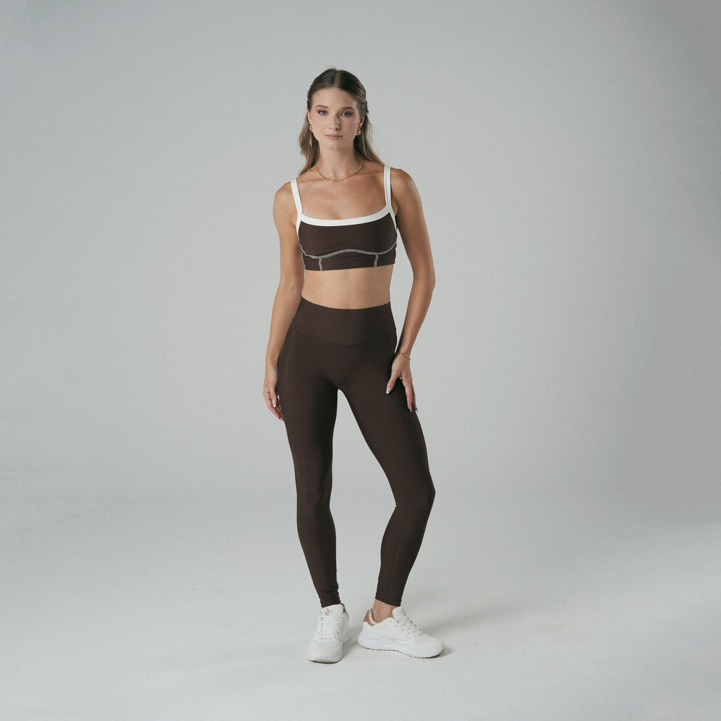 Crimson bite Leggings Macchiato