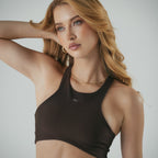 Half Moon Sport Bra Macchiato
