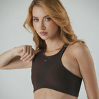 Half Moon Sport Bra Macchiato