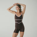 Street Contrast Jumpsuit Macchiato