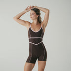 Street Contrast Jumpsuit Macchiato
