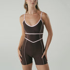 Street Contrast Jumpsuit Macchiato