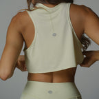 Performance Tank Crop Lime mist