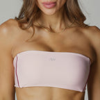 Contrast Strapless Blush
