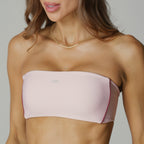 Contrast Strapless Blush
