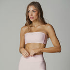 Contrast Strapless Blush
