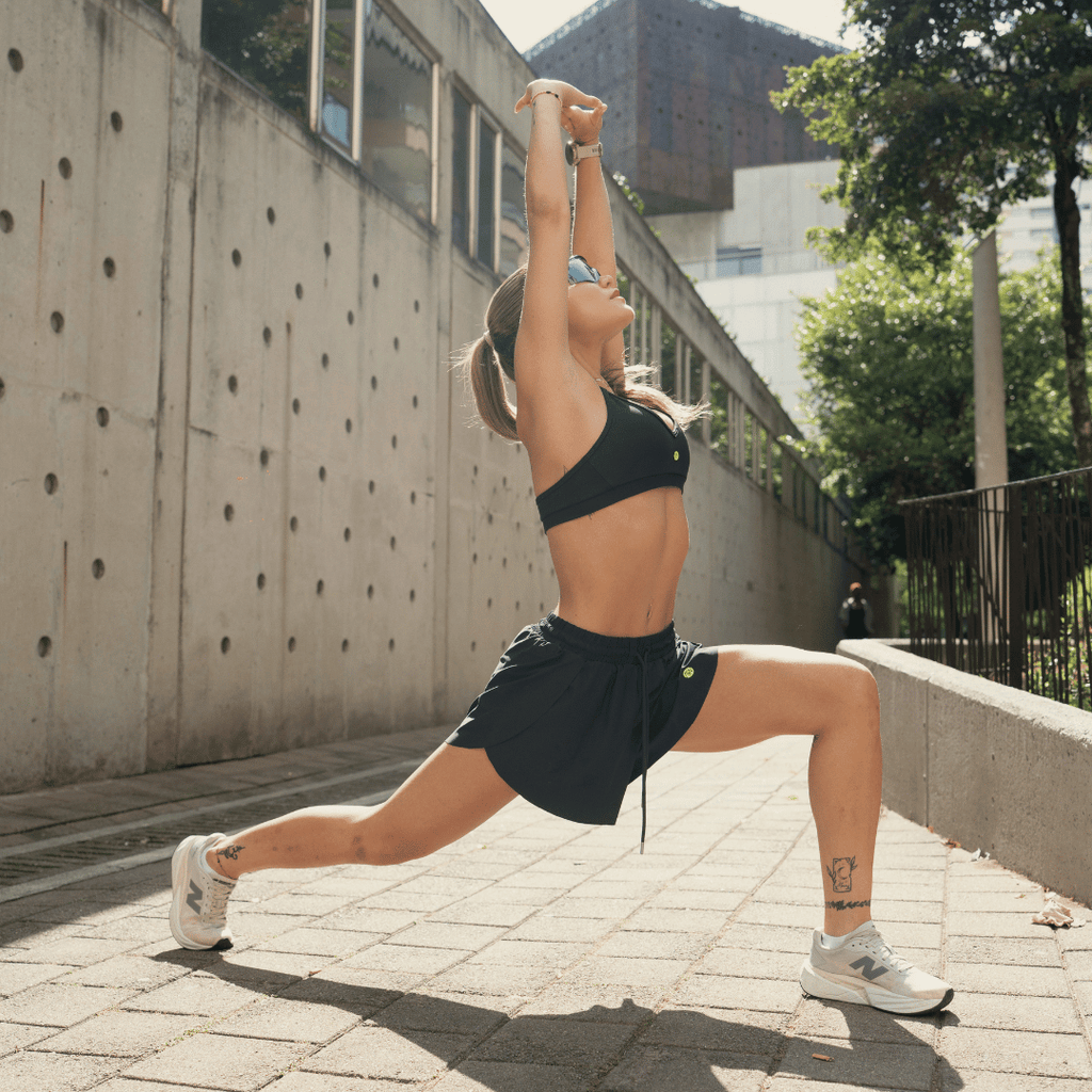 Flow Motion Short Negro Running