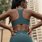 High Sport Bra Evergreen