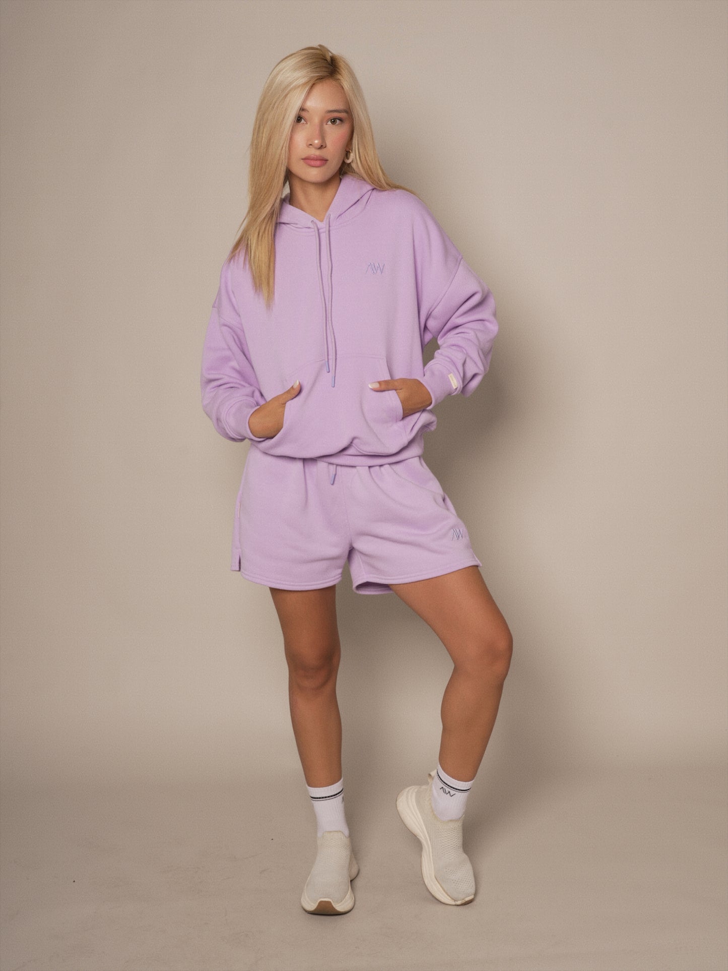 Hoodie Classic Women Lila