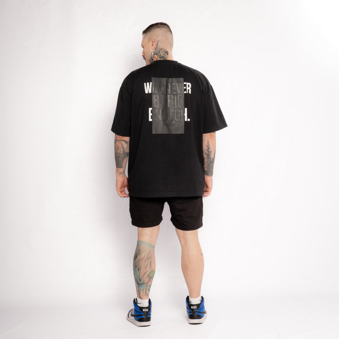 Oversized premium Negro soho