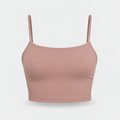 Crop Top Tirantes Chocolate