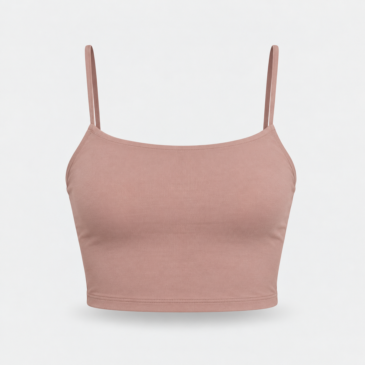Crop Top Tirantes Chocolate