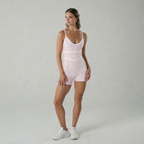 Street Contrast Jumpsuit Blush