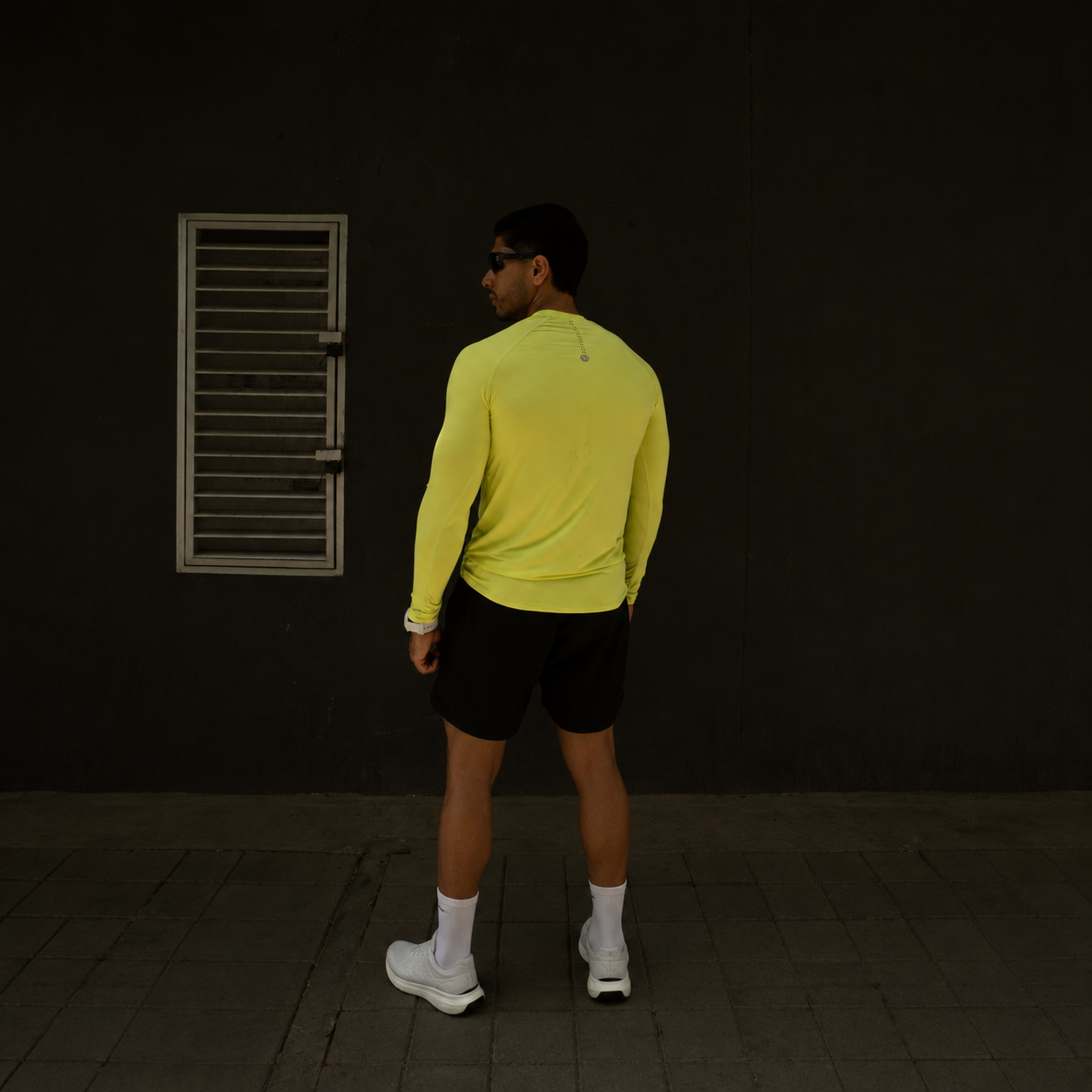 Long Sleeve Men Neon Bloom