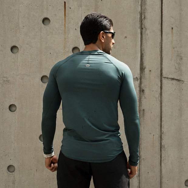 Long Sleeve Men Evergreen