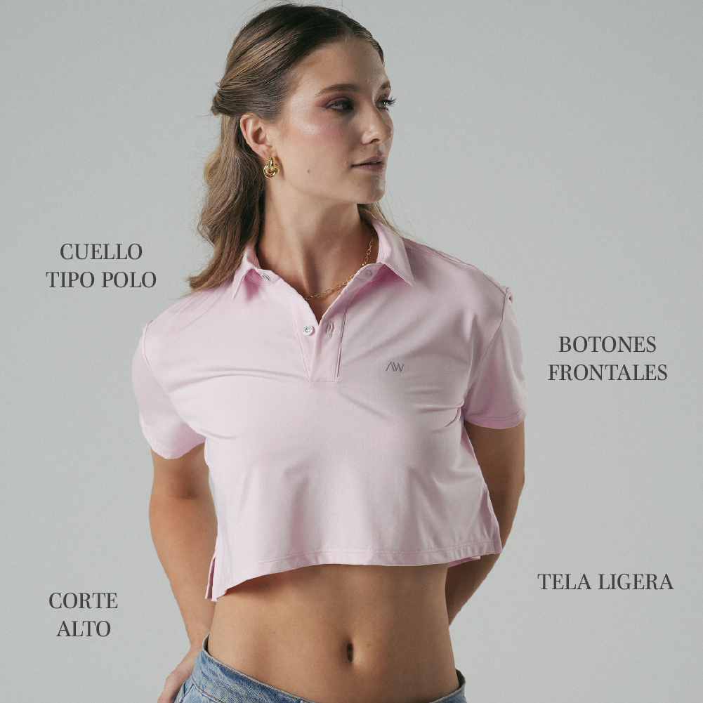 Polo Tee Blush