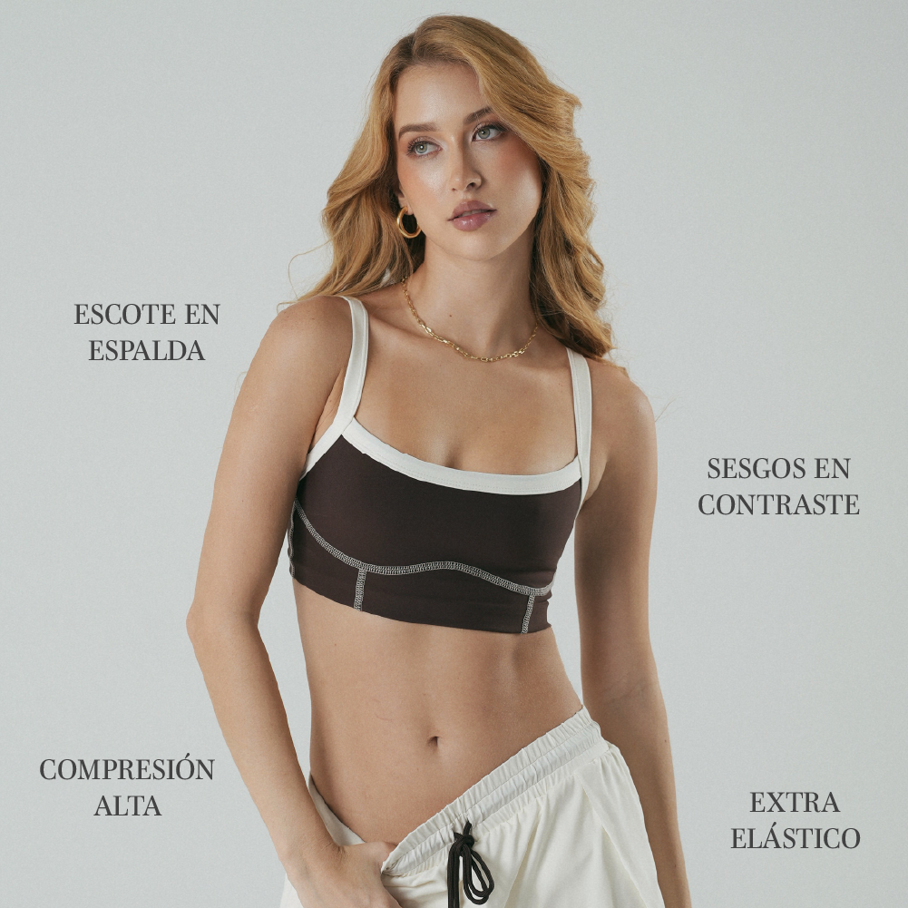 Balance Sport Bra Macchiato