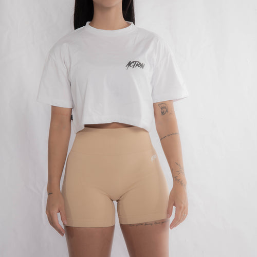 Crop top Blanco