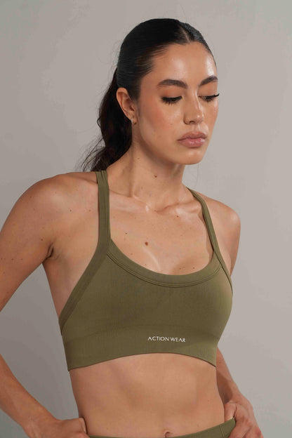 Sculpt Seamless top Willow