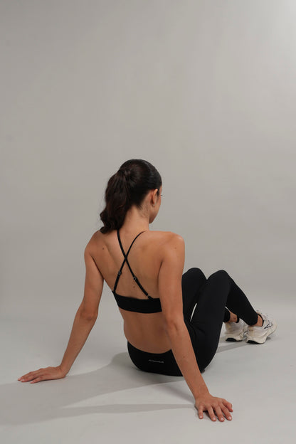 Racerback seamless Negro