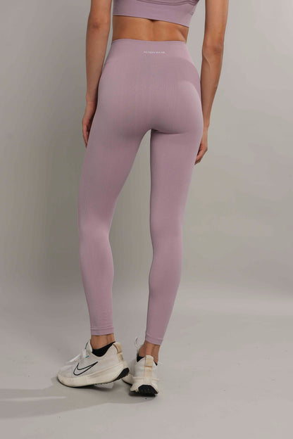 High waist leggings seamless Lila Oscuro