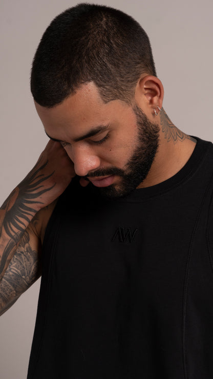 Classic Tank Men Negro