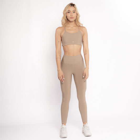 High Waist leggings sens Latte