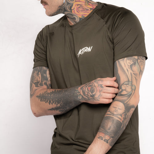 Camiseta dri-fit Verde militar