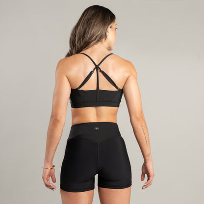 Mini short sens Negro