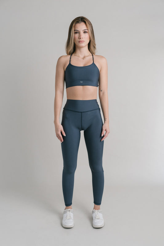 High Waist leggings sens Azul Noche