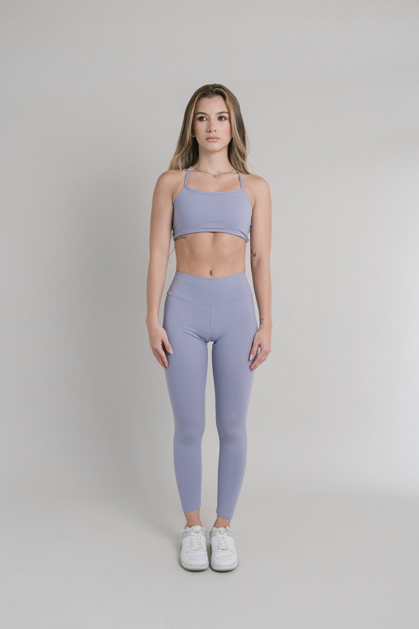 High Waist leggings Suplex Lila Oscuro