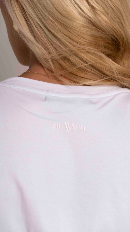 Basic T-shirt Women Blanco