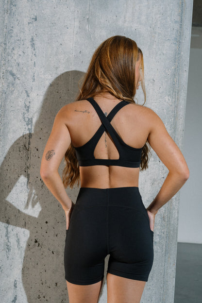 Crossback Bra Negro