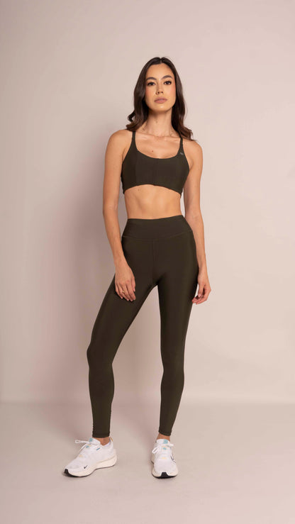 High Waist leggings sens Garden Green