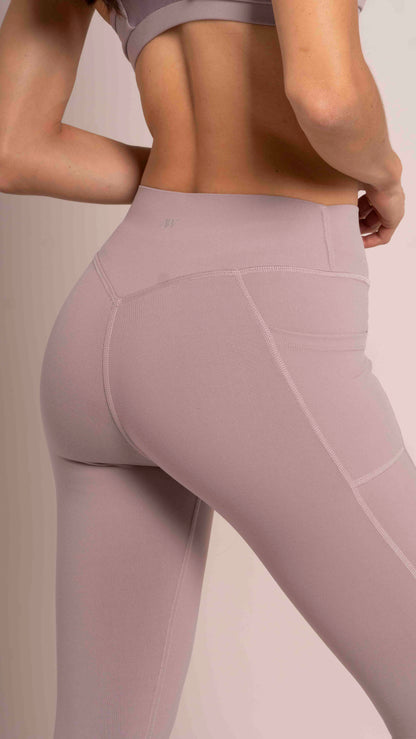 Leggings Pocket Morado