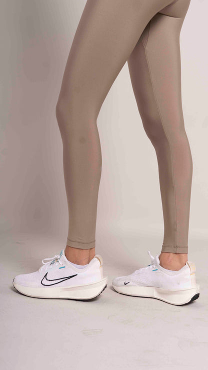 High Waist leggings V Latte