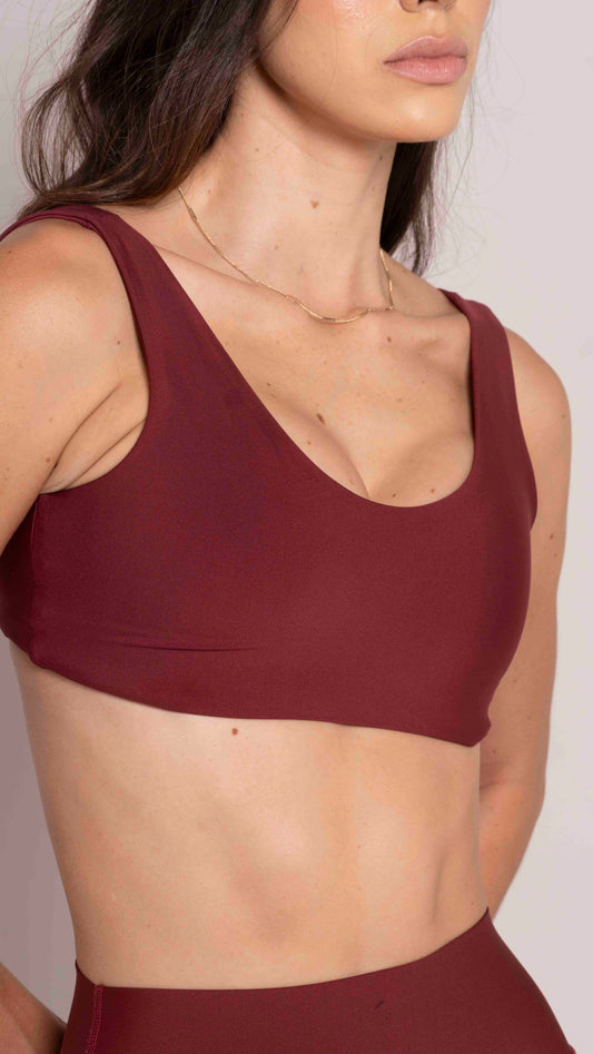 Sport Bra U Merlot