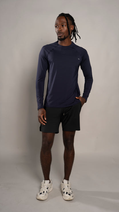 Long sleeve Men Navy