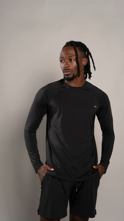 Long sleeve Men Negro