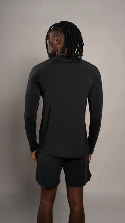 Long sleeve Men Negro