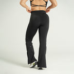 High Waist Flare Leggings Sens  Negro