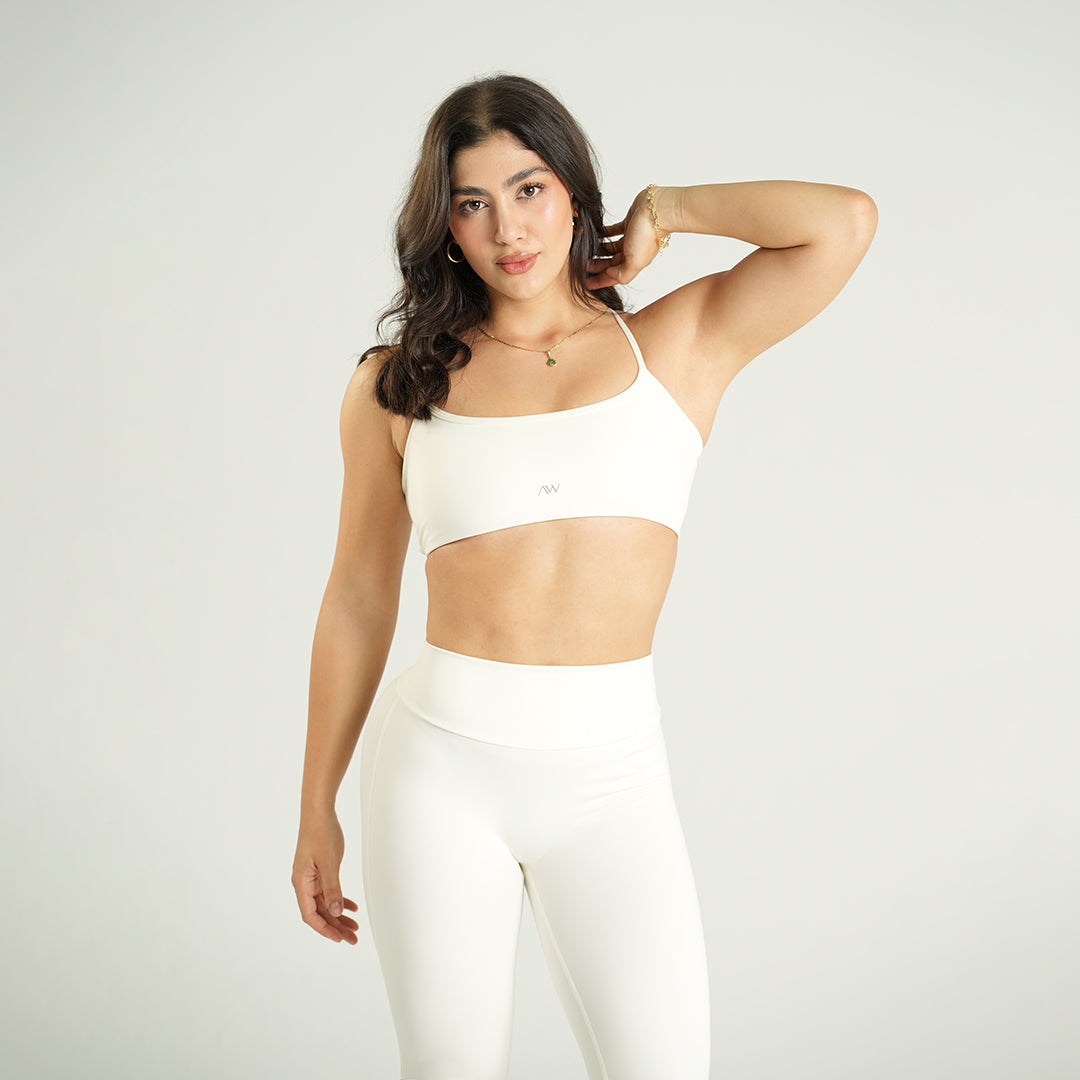 Strappy Sport Bra Crudo