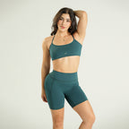 Biker pockets sens Midnight Green