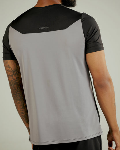 Crimson men short sleeve t shirt Negro